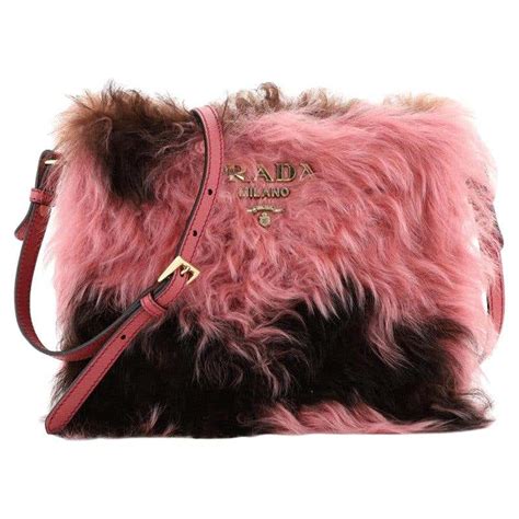 prada fuzzy purse|prada mini bags.